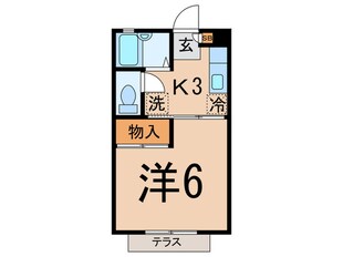 プチメゾンの物件間取画像